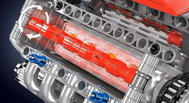 Electric LSX V8 Engine Model Kit