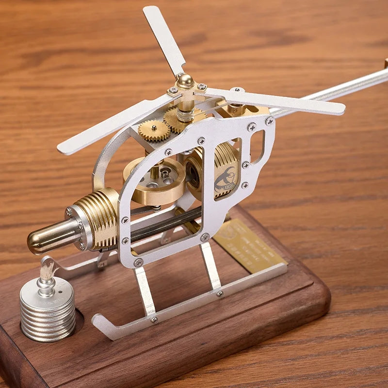 DIY Stirling Engine Powered Helicopter Kit