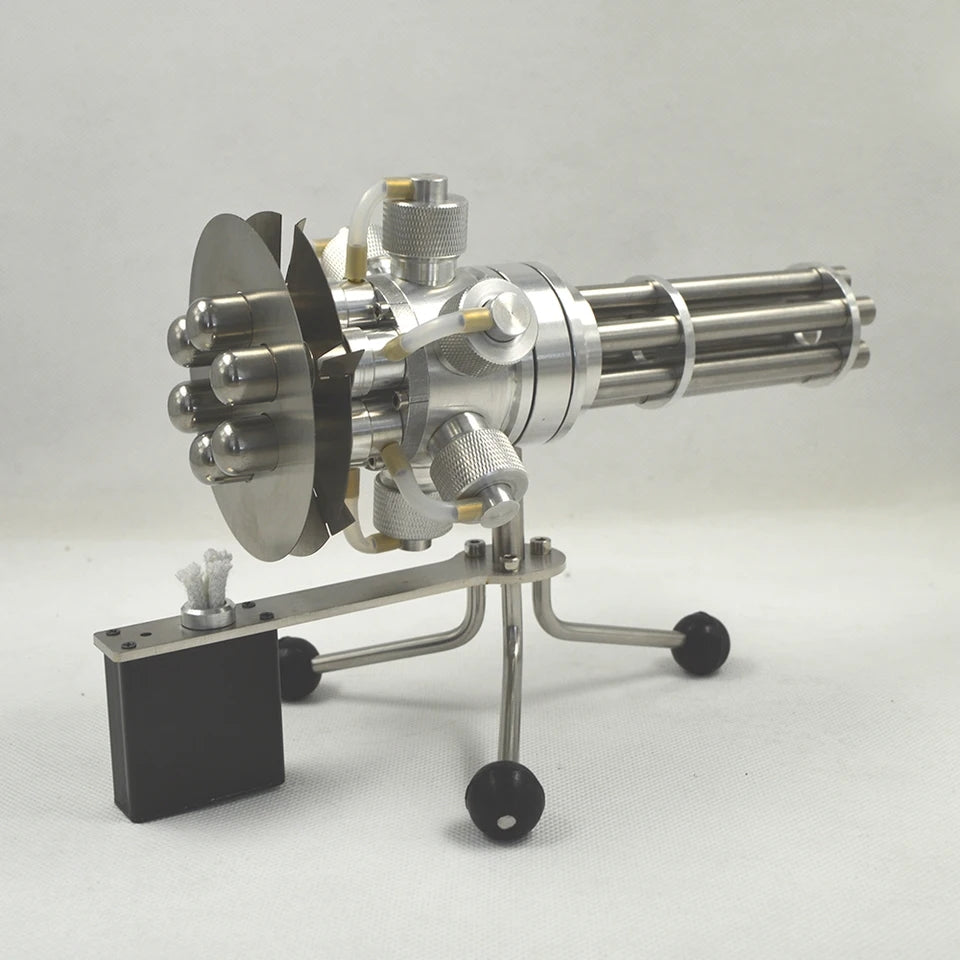 Stirling Powered Gatling Gun