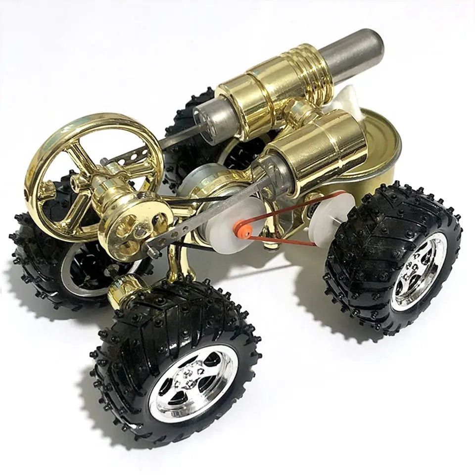 Stirling Engine Powered Car