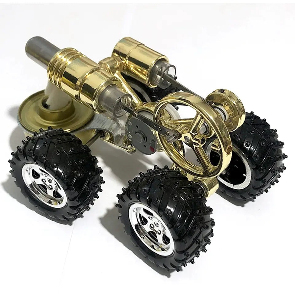 Stirling Engine Powered Car