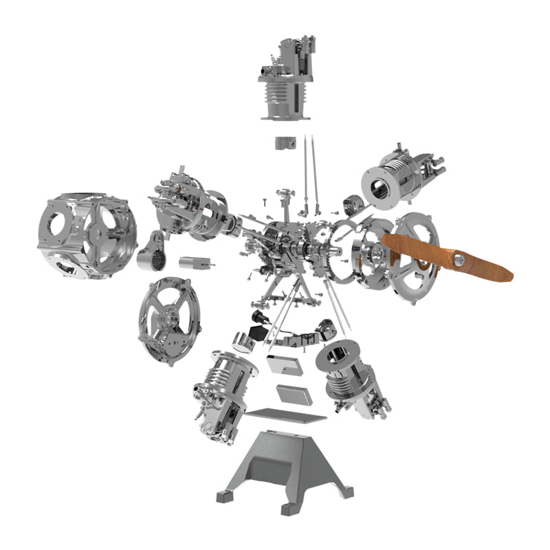 5 Cylinder Radial Engine