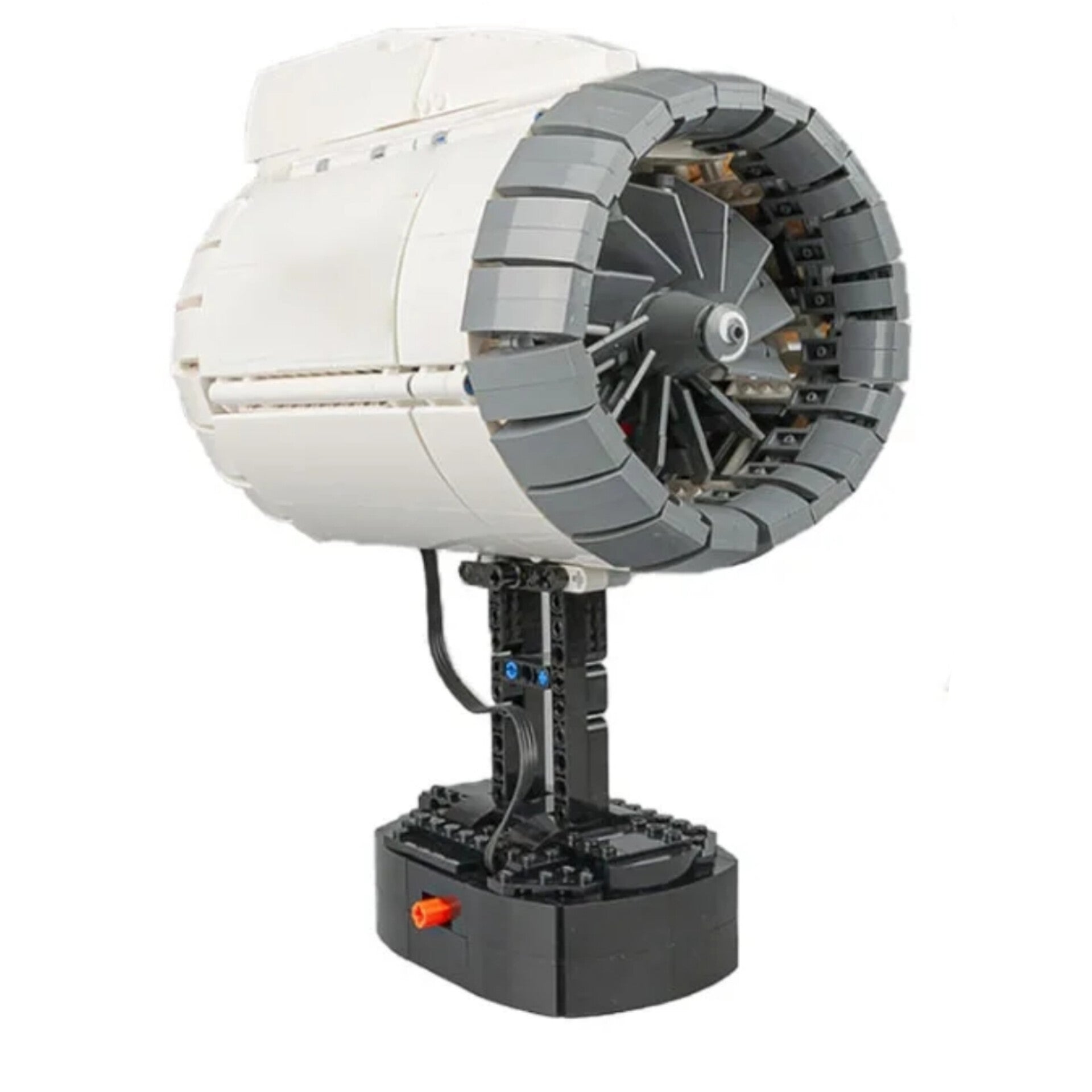 Electric Single Spool Turbofan Aircraft Display Engine Model ...