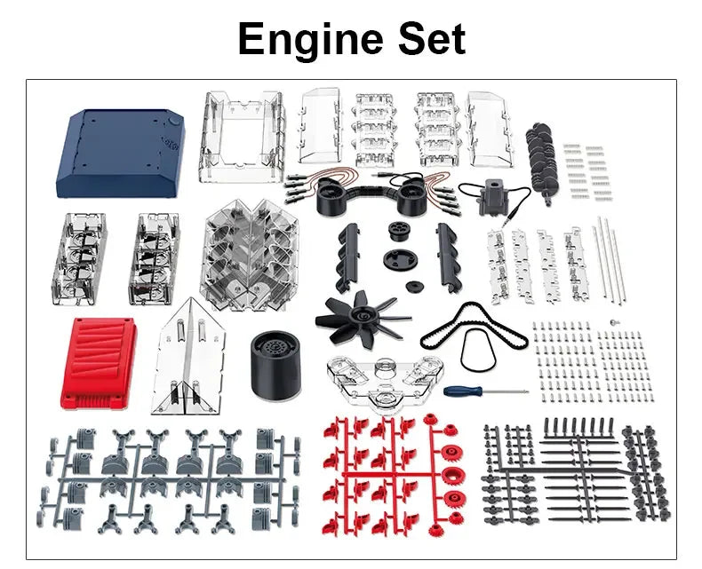 V8 Engine Model