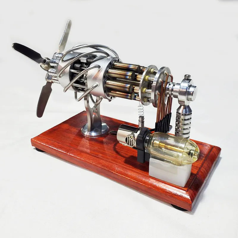 16 Cylinder Stirling Engine Model