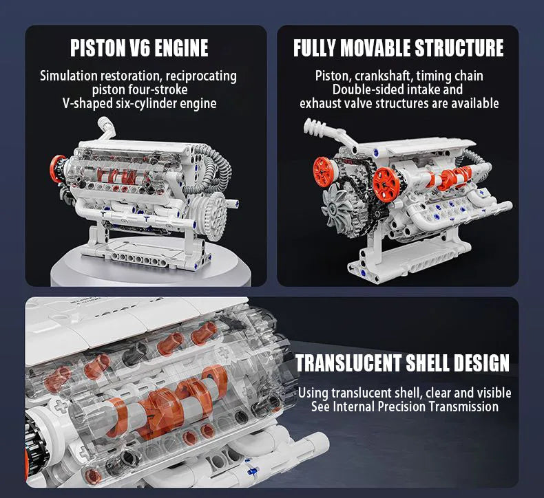 V6 Engine Model