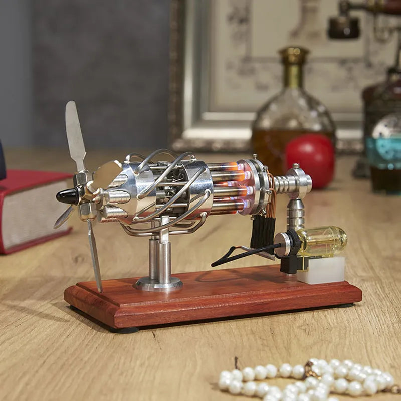 16 Cylinder Stirling Engine Model