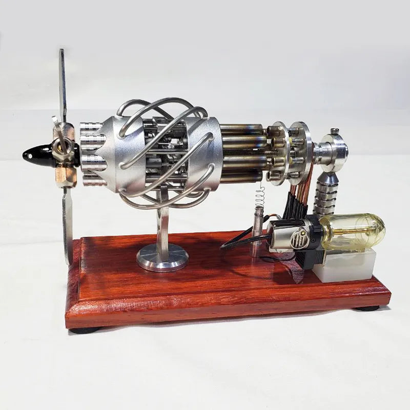 16 Cylinder Stirling Engine Model