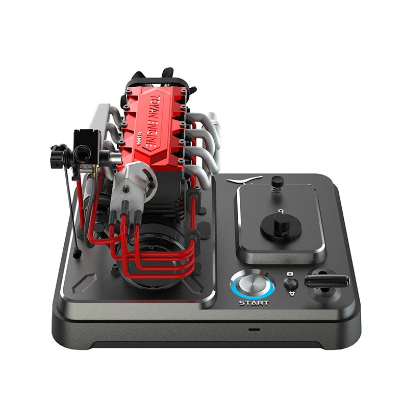 Toyan 4 Cylinder Engine Model With Metal Base