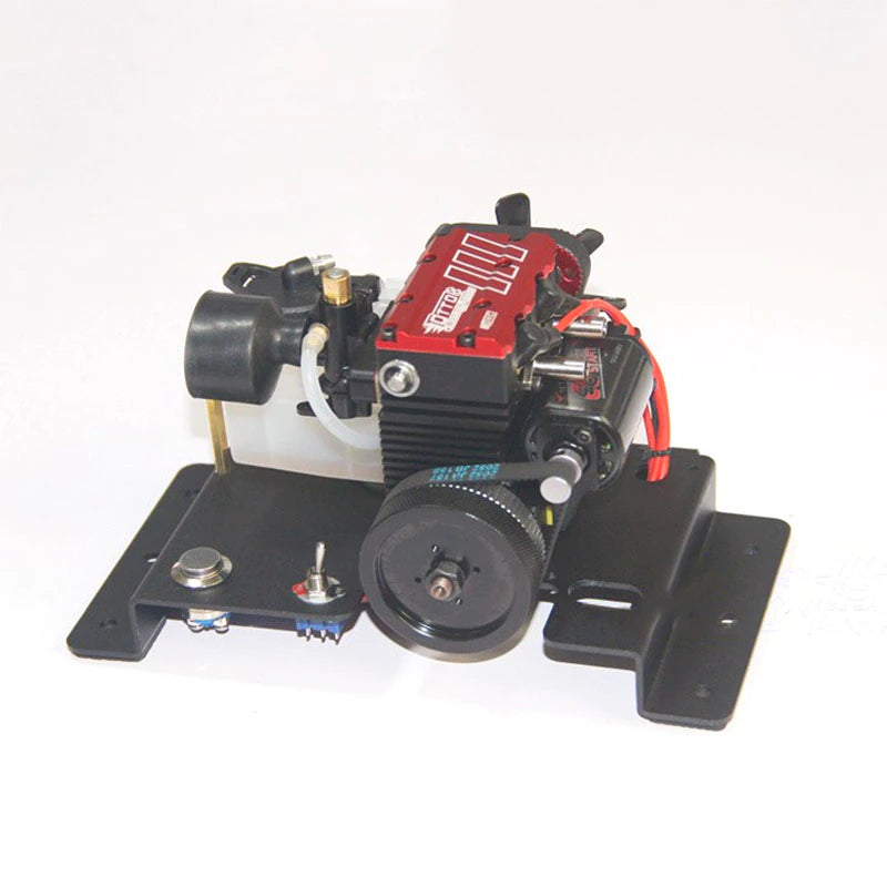 2 Cylinder Mini Petrol Engine - 4 Stroke DIY Model With Stand and Accessories - Complete Kit