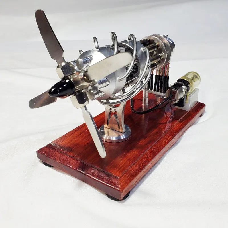 16 Cylinder Stirling Engine Model