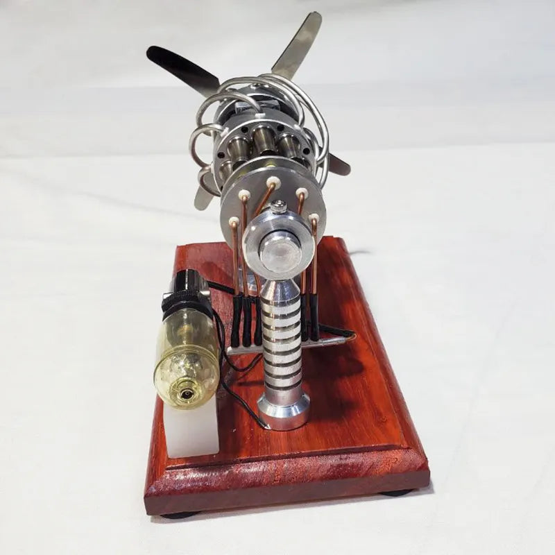 16 Cylinder Stirling Engine Model