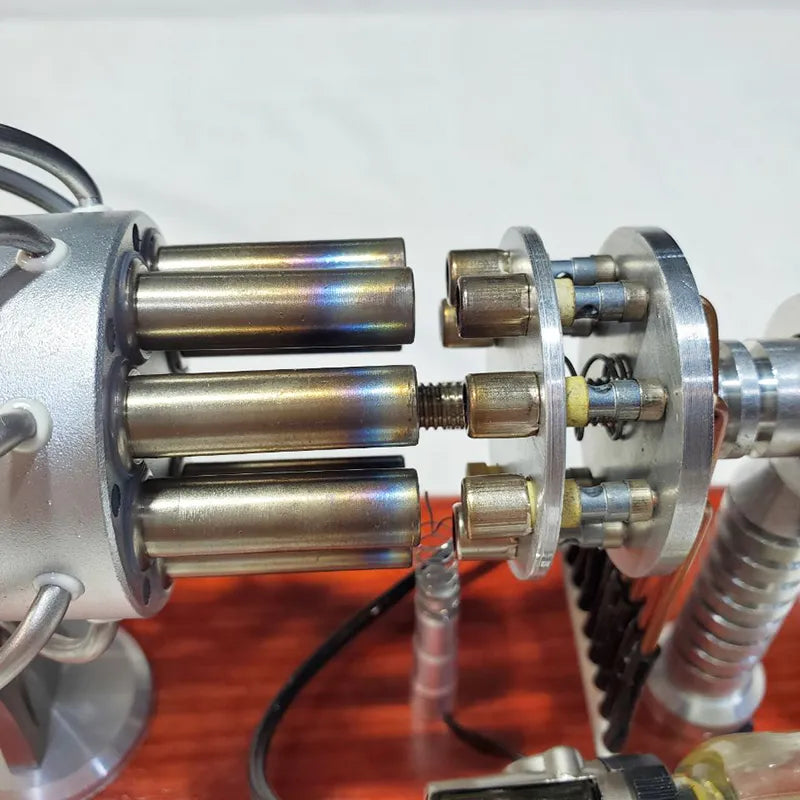 16 Cylinder Stirling Engine Model