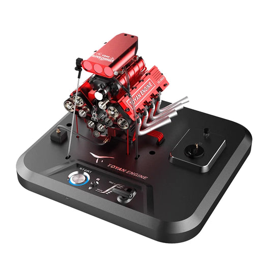 Toyan V8 Engine Model With Metal Base