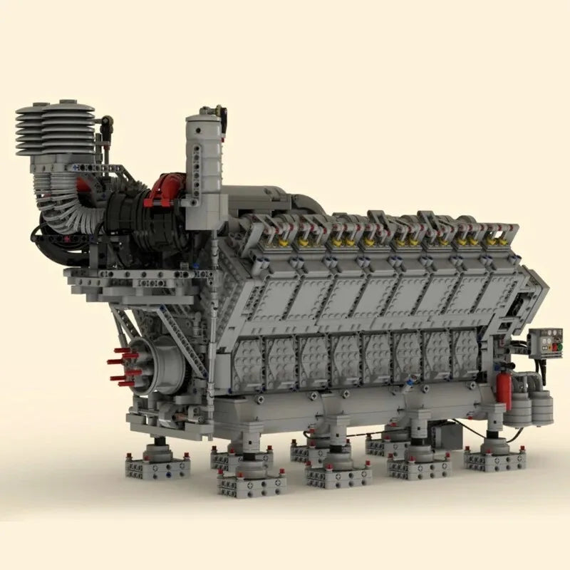 V16 Diesel Engine