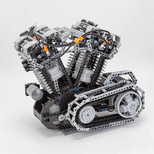 V-Twin Harley Davidson Engine Model