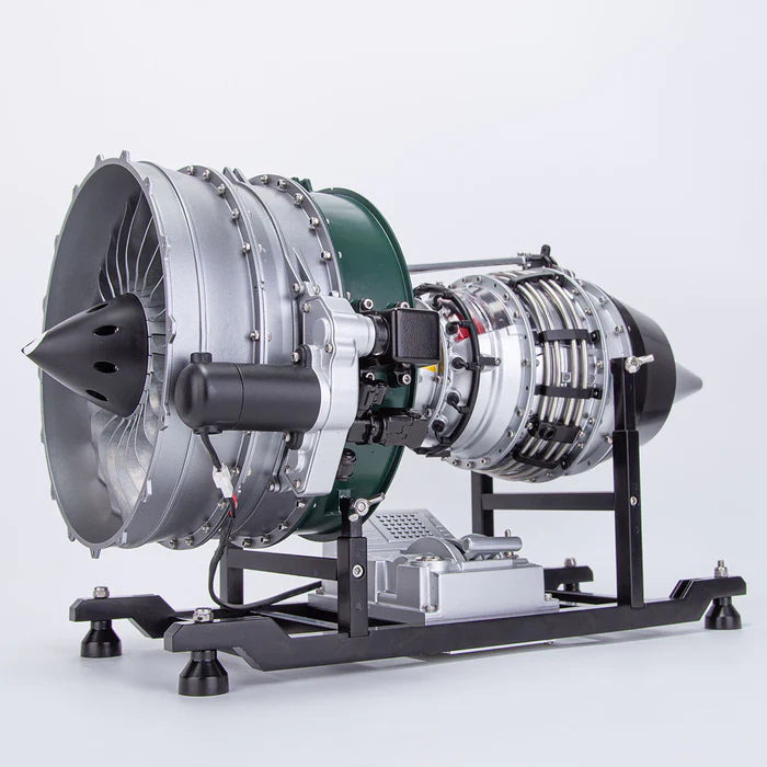 Full Metal Dual-Spool Turbofan Aircraft Engine Model 1000+Pcs