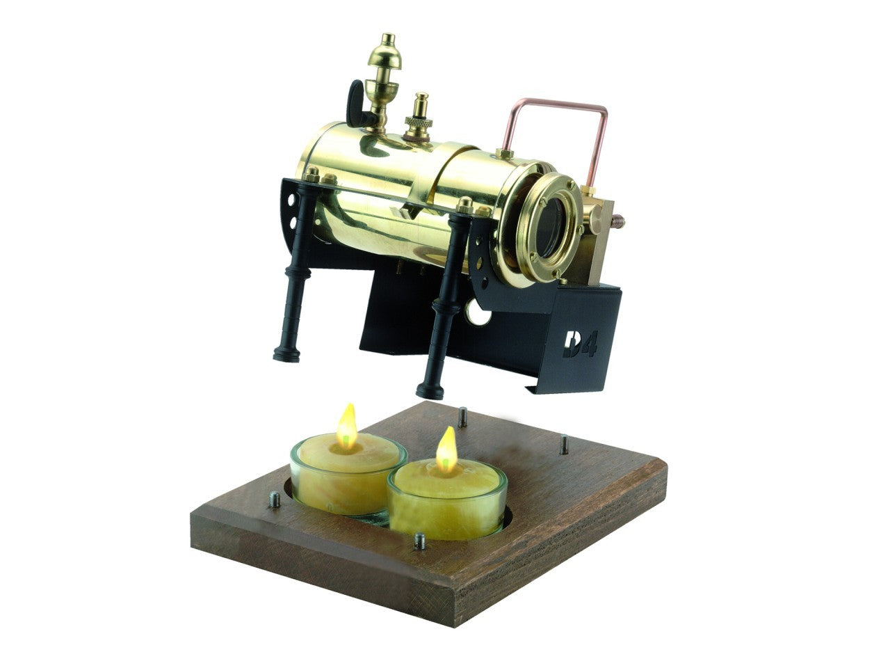 Candle Driven Metal Steam Engine