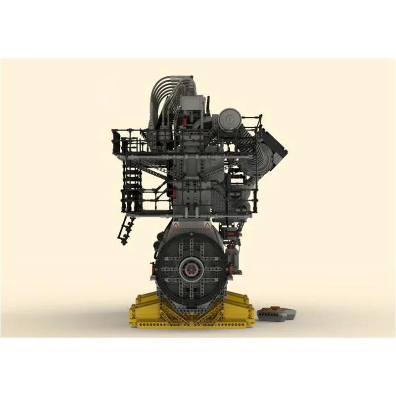 Giant Six Cylinder Diesel Generator Engine