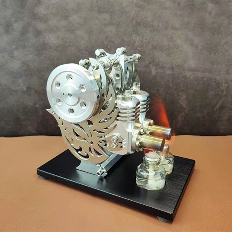 Twin Cylinder Stirling Engine - Bird Design Model