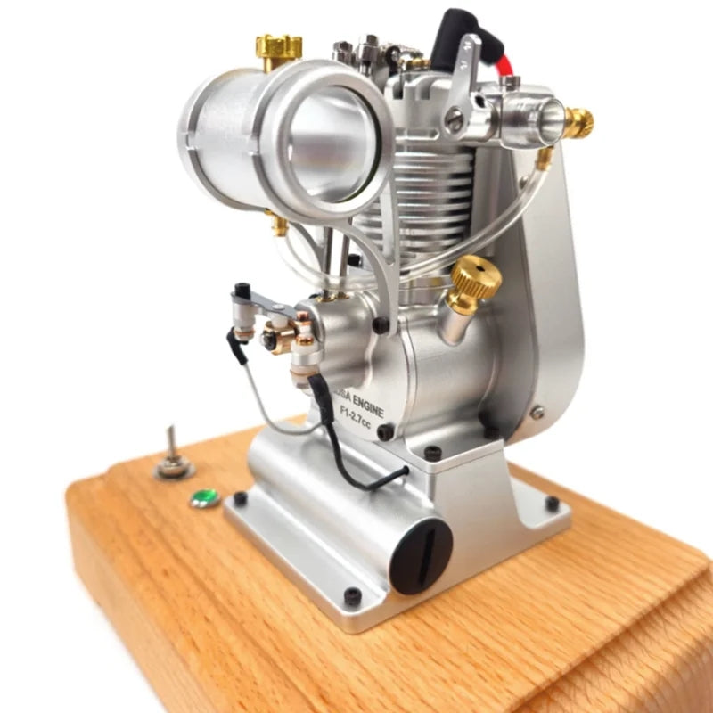 2.7cc Mini Single Cylinder 4 Stroke Air-Cooled OHV Internal Combustion Engine With Base