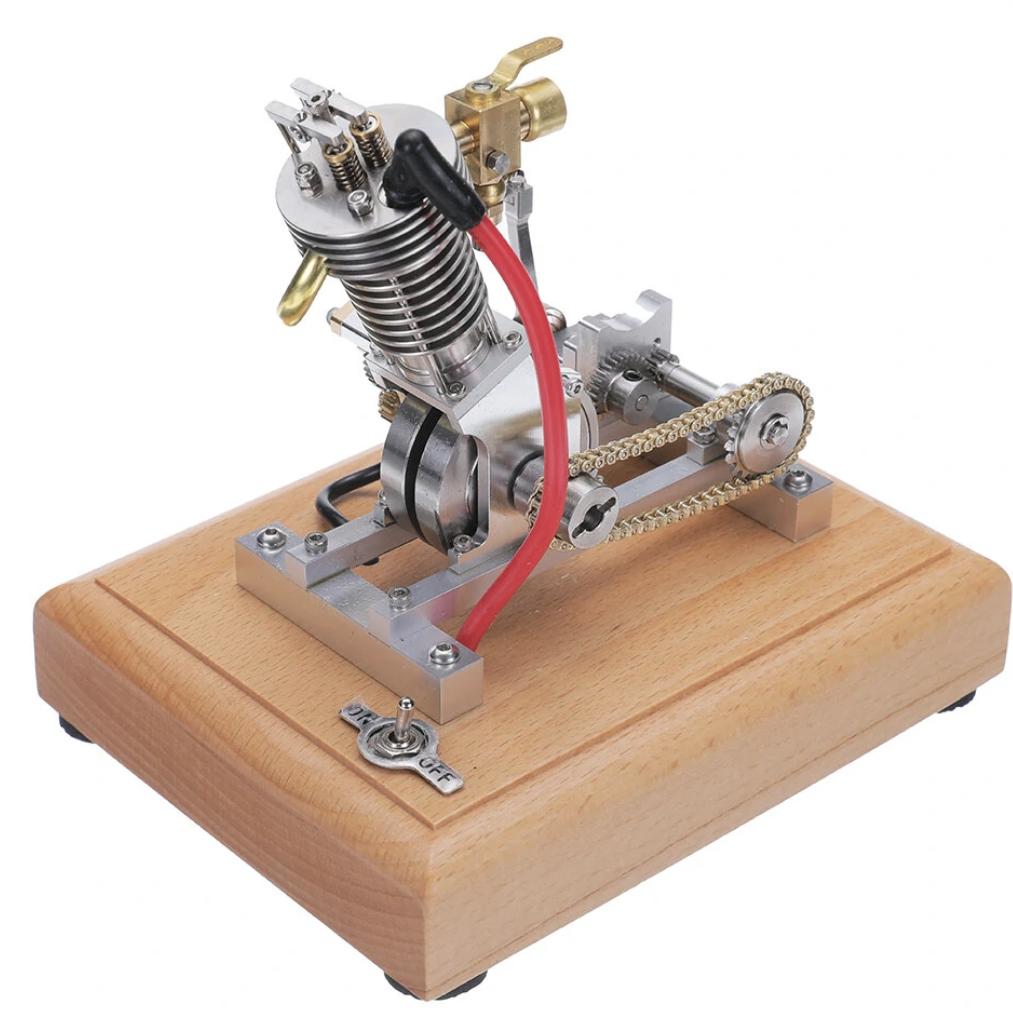 2.1cc Single Cylinder 4 Stroke Miniature Motorcycle Petrol Engine with Pedal Start