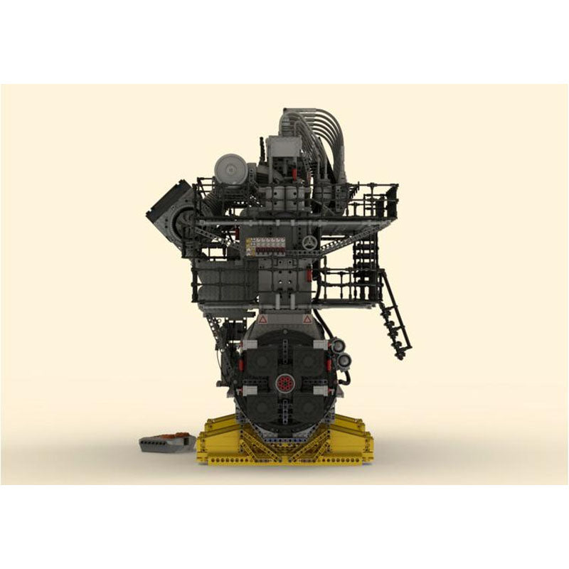 Giant Six Cylinder Diesel Generator Engine