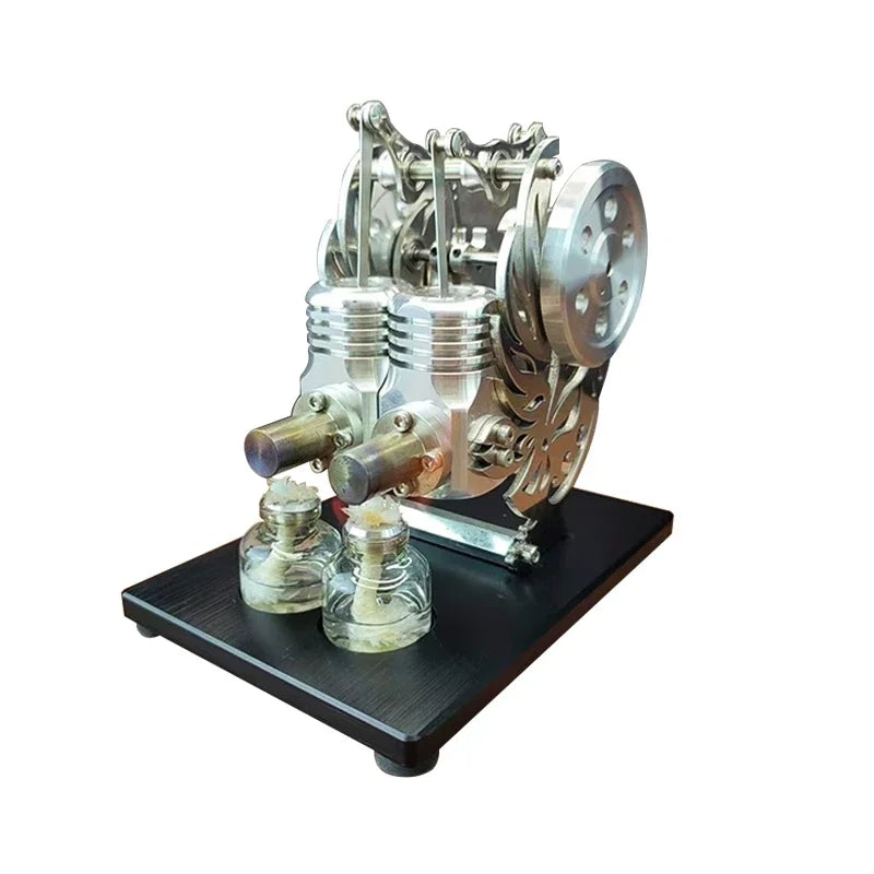 Twin Cylinder Stirling Engine - Bird Design Model