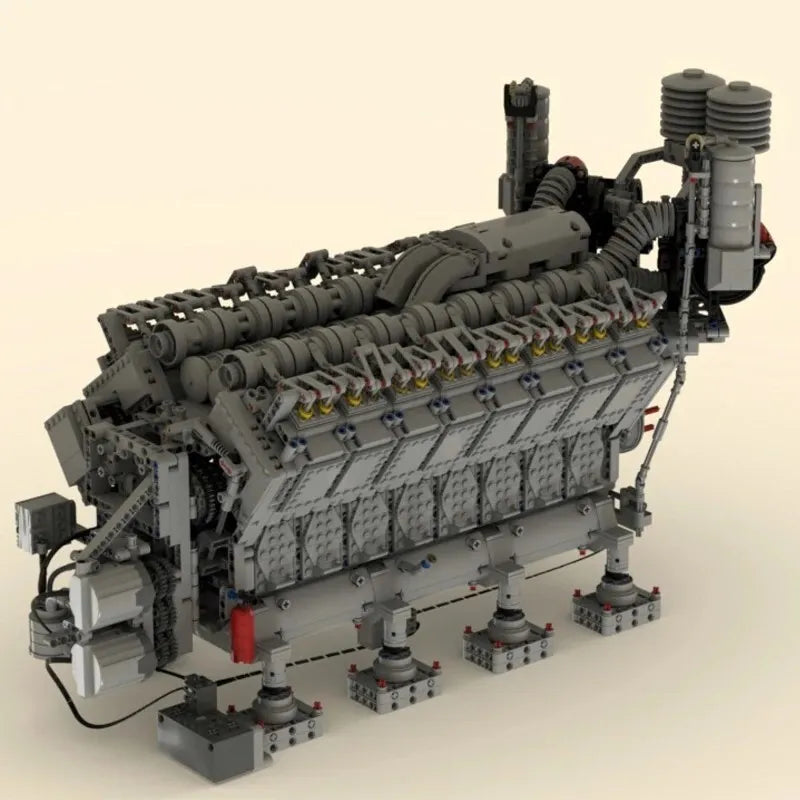 V16 Diesel Engine